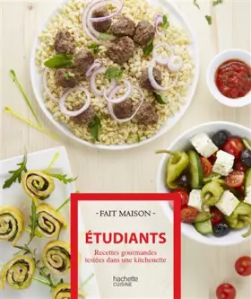 Couverture du produit · Etudiants: Recettes gourmandes testées dans une kitchenette