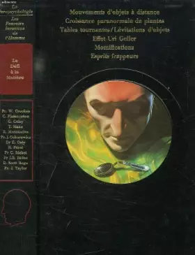 Couverture du produit · Le defi a la matiere