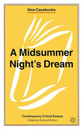 Couverture du produit · A Midsummer Night's Dream: Contemporary Critical Essays