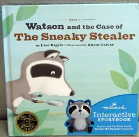 Couverture du produit · Hallmark Interactive Book - Watson and the Case of The Sneaky Stealer Book 1