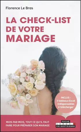 Couverture du produit · La check-list de votre mariage: Inclus 3 tableaux Excel indispensables à télécharger