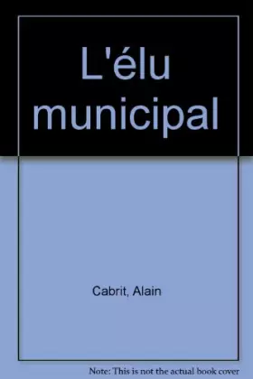 Couverture du produit · L'élu municipal