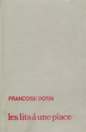 Couverture du produit · LES LITS A UNE PLACE