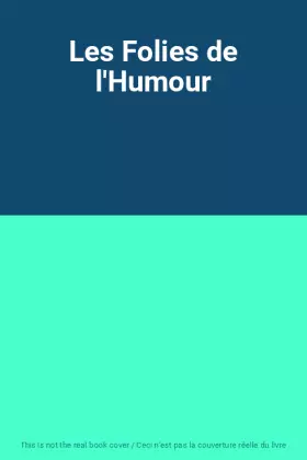 Couverture du produit · Les Folies de l'Humour