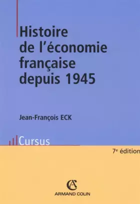 Couverture du produit · Histoire de l'économie française de 1945