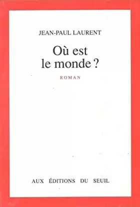 Couverture du produit · Où est le monde ?