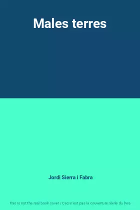 Couverture du produit · Males terres