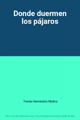 Couverture du produit · Donde duermen los pájaros