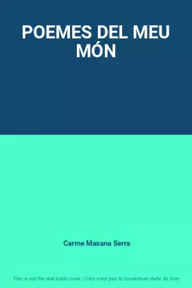 Couverture du produit · POEMES DEL MEU MÓN