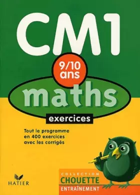 Couverture du produit · Chouette Entraînement : Maths, du CM1 au CM2 - 9-10 ans (+ corrigés)