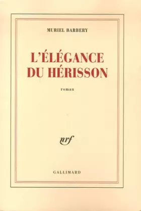 Couverture du produit · L'élégance du hérisson