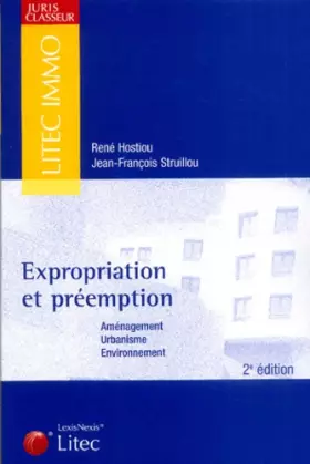 Couverture du produit · Expropriation et préemption (ancienne édition)