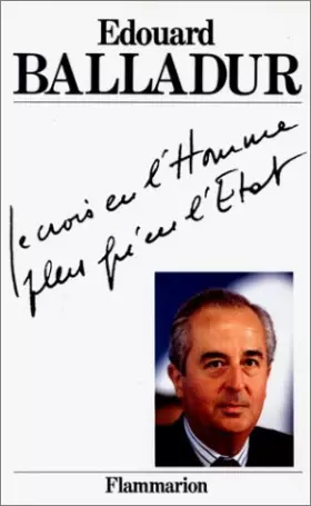 Couverture du produit · Je crois en l'homme plus qu'en l'État
