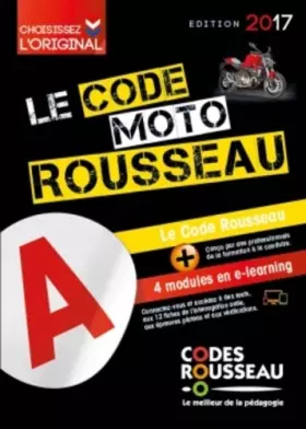 Couverture du produit · Code Rousseau moto 2017