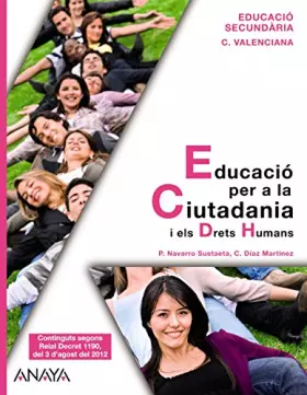 Couverture du produit · Educació per a la Ciutadania i els Drets Humans.