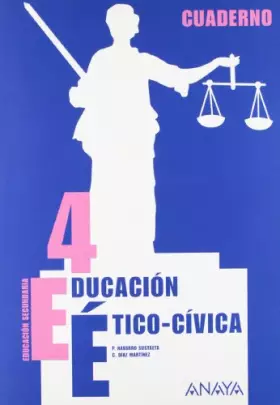 Couverture du produit · Educación Ético-cívica 4. Cuaderno