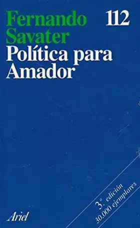 Couverture du produit · Política para Amador