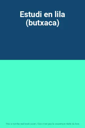 Couverture du produit · Estudi en lila (butxaca)