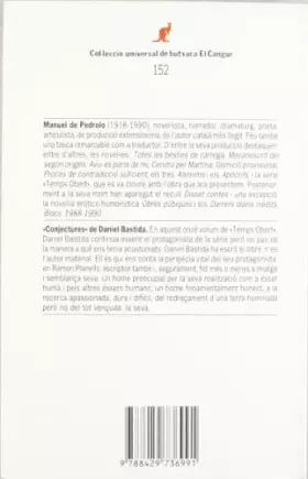 Couverture du produit · Conjectures de Daniel Bastida.: (Temps obert 11)