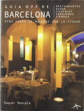 Couverture du produit · Guia off de barcelona / Barcelona off Guide