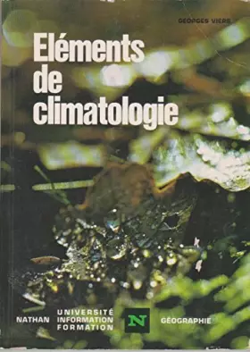 Couverture du produit · N.elements climatologie