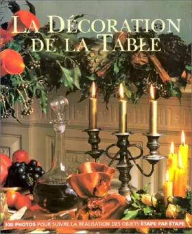 Couverture du produit · La Décoration de la table