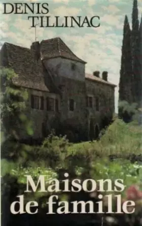 Couverture du produit · Maisons de famille