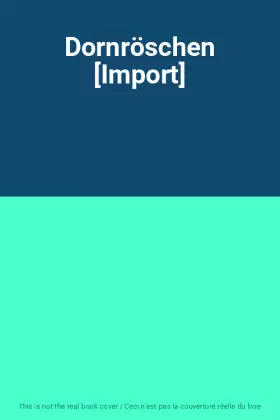 Couverture du produit · Dornröschen [Import]