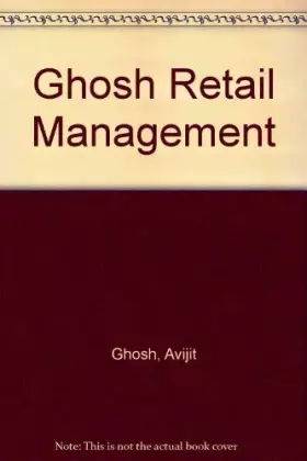 Couverture du produit · Ghosh Retail Management