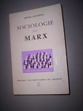 Couverture du produit · Sociologie de Marx