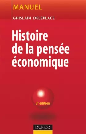 Couverture du produit · Histoire de la pensée économique