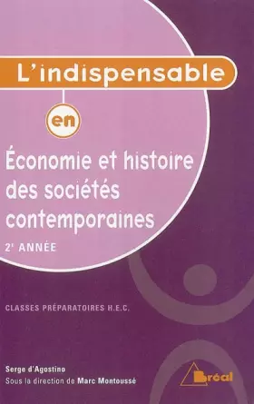 Couverture du produit · Economie et histoire des sociétés contemporaines: 2e année