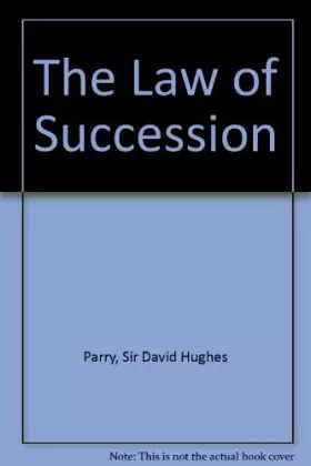 Couverture du produit · The Law of Succession
