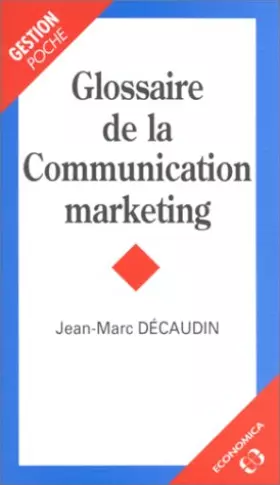 Couverture du produit · Glossaire de la communication marketing