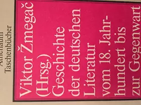 Couverture du produit · Geschichte der deutschen Literatur I/2 (7073 917). vom 18. Jahrhundert bis zur Gegenwart. 1700-1848.
