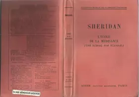 Couverture du produit · L'Ecole de la Médisance (The school for scandal)