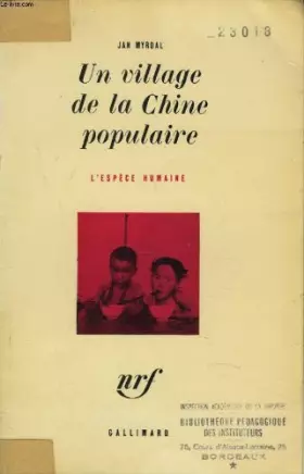 Couverture du produit · Un village de la chine populaire.