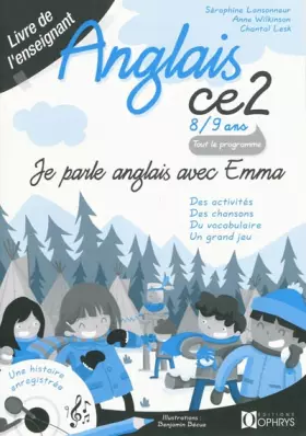 Couverture du produit · JE PARLE ANGLAIS AVEC EMMA - ANGLAIS CE2 - LIVRE ENSEIGNANT
