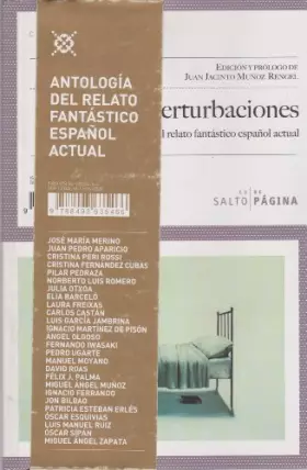 Couverture du produit · Perturbaciones: Antología del relato fantástico español actual