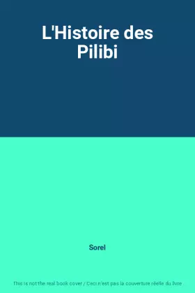 Couverture du produit · L'Histoire des Pilibi