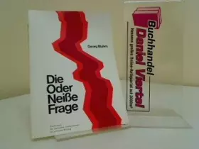 Couverture du produit · Die Oder Neiße Frage.