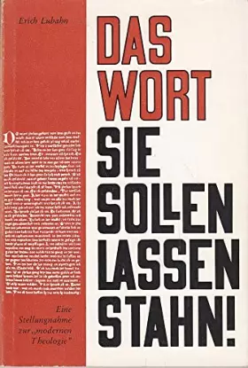 Couverture du produit · Das Wort sie sollen lassen stahn