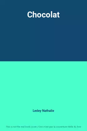Couverture du produit · Chocolat