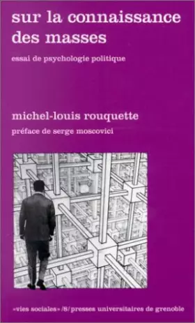 Couverture du produit · Sur la connaissance des masses