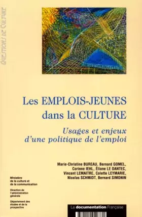 Couverture du produit · Les emplois-jeunes dans la culture. Usages et enjeux d'une politique de l'emploi