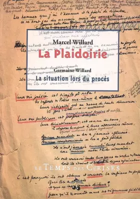 Couverture du produit · La Plaidoirie: La situation lors du procès