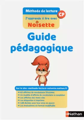 Couverture du produit · J'apprends à lire avec Noisette CP