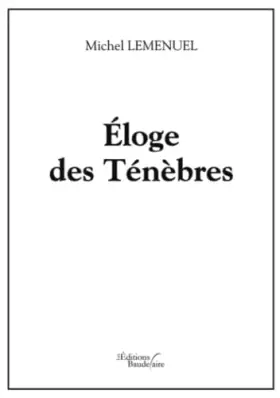 Couverture du produit · Éloge des Ténèbres