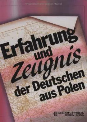 Couverture du produit · Erfahrung und Zeugnis der Deutschen aus Polen.