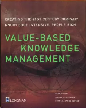 Couverture du produit · Value-Based Knowledge Management